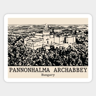 Pannonhalma Archabbey - Hungary Magnet